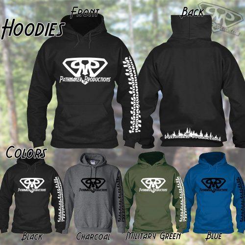 Pathmaker Productions Logo – Heavyweight Off-Road Sweatshirt by Pathmaker Productions