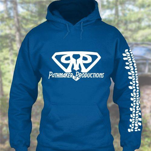 Pathmaker Productions Logo – Heavyweight Off-Road Sweatshirt by Pathmaker Productions - Image 3