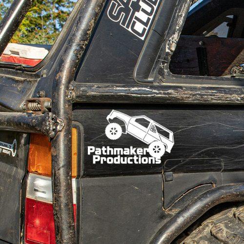 Pathmaker Productions Airtime Logo Vinyl Decal