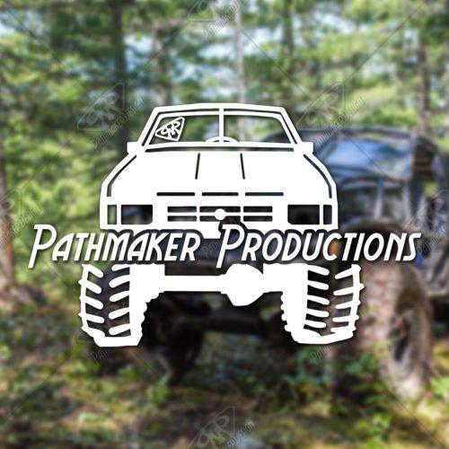 Pathmaker Productions WD21 Logo Vinyl Decal - Image 2