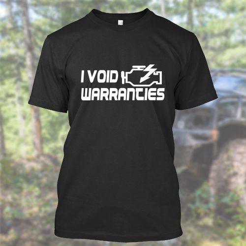 I Void Warranties - Heavyweight Off-Road T-Shirt by Pathmaker Productions - Image 2