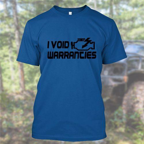 I Void Warranties - Heavyweight Off-Road T-Shirt by Pathmaker Productions - Image 3