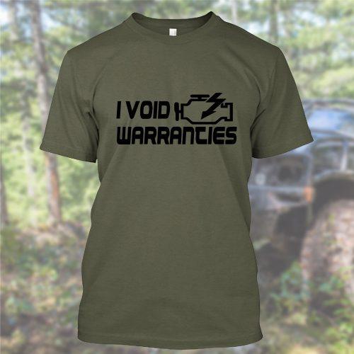 I Void Warranties - Heavyweight Off-Road T-Shirt by Pathmaker Productions - Image 5