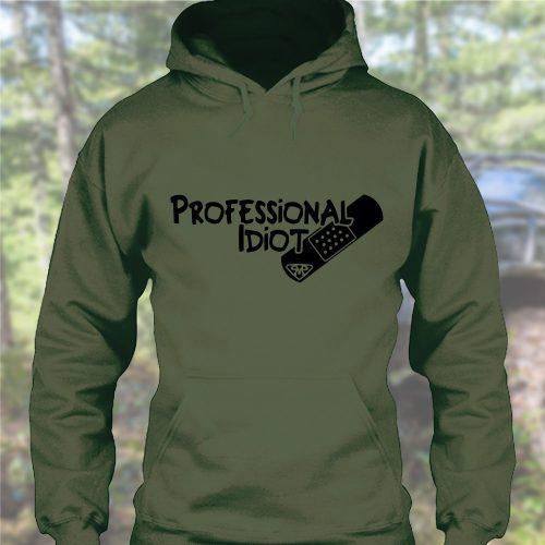 Professional Idiot – Heavyweight Off-Road Sweatshirt by Pathmaker Productions - Image 5
