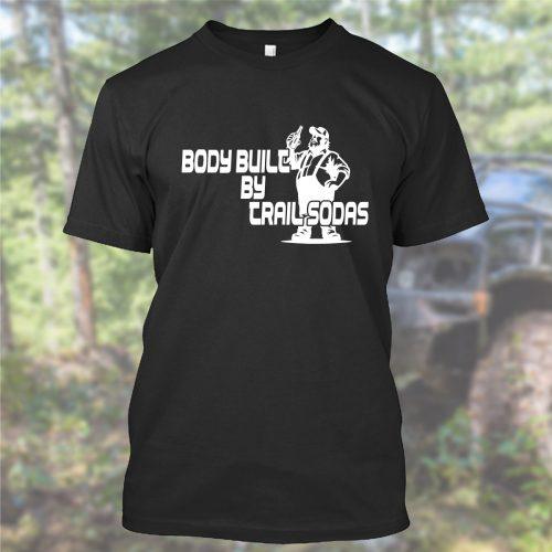 Body Built By Trail Sodas - Heavyweight Off-Road T-Shirt by Pathmaker Productions - Image 2